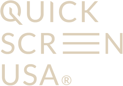 Quickscreen Aluminum Fence Logo