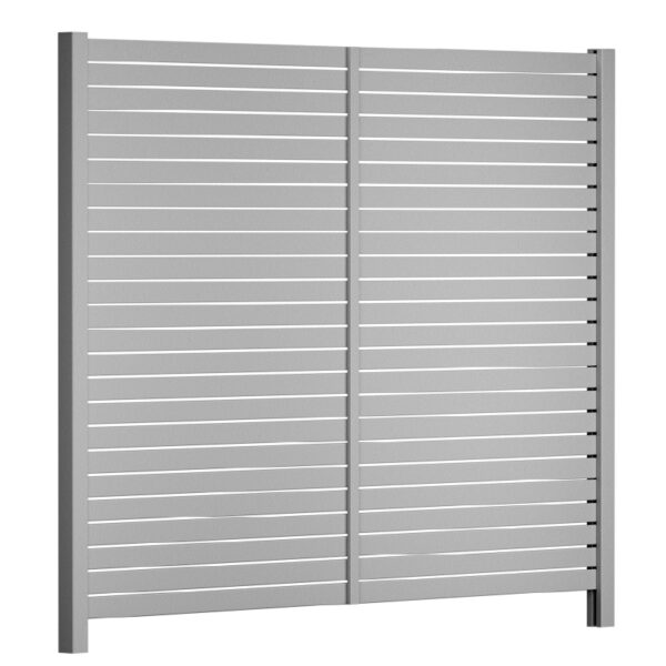 Gray Slat Fence Pack