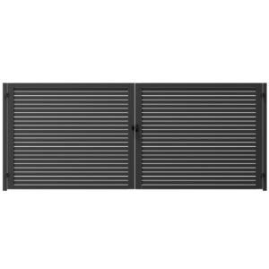2 9/16 “ Horizontal Double Wide Slat Gate 157-160