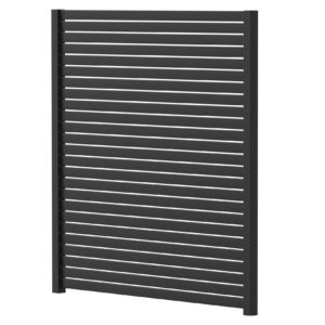 2 9/16“ Horizontal Slat Fence Panel