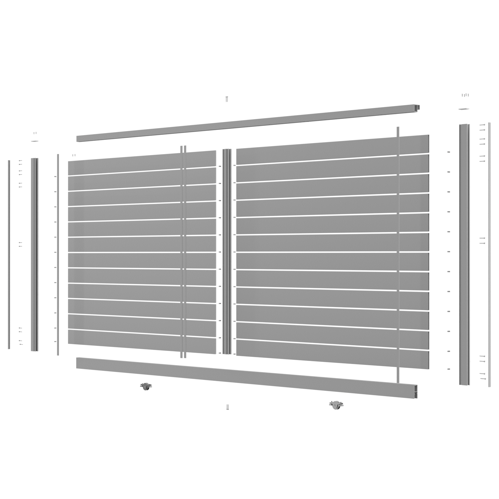 sliding gate explode
